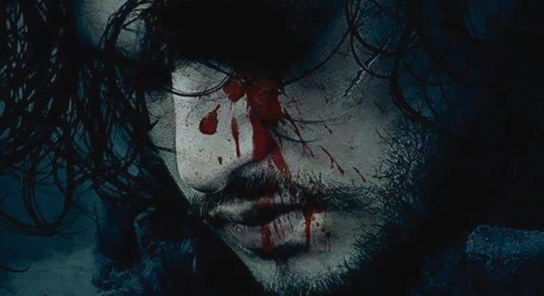 Jon Snow on the teaser art for Game of thrones season 6 