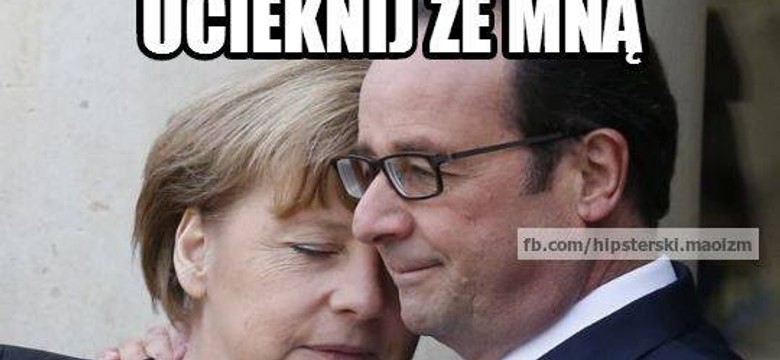 Romantyczna Merkel i śpiący prezes Kaczyński. MEMY TYGODNIA