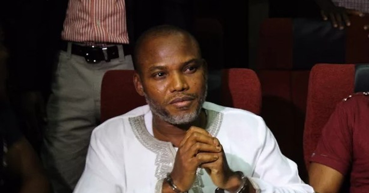 Nnamdi Kanu's family attacks UK govt over silence on trial - Vimarsana News