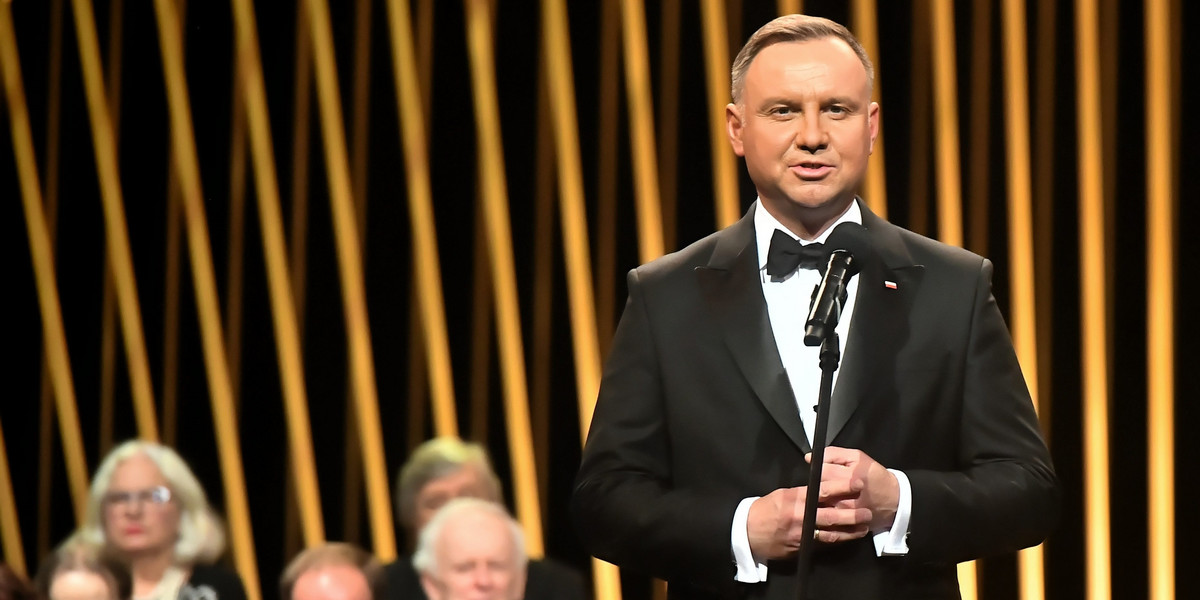 Andrzej Duda przemawiał podczas gali wręczenia nagród w Konkursie Chopinowskim.