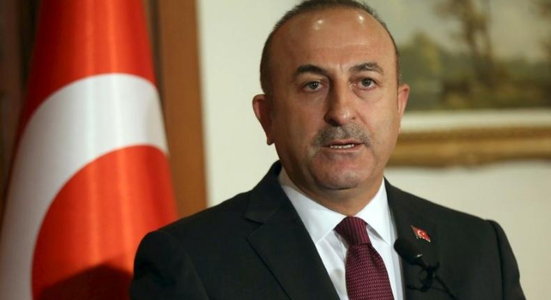 Turkish Foreign Minister Mevlut Cavusoglu