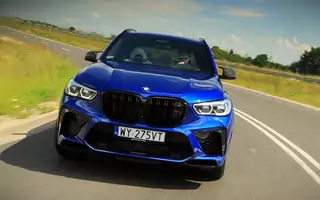 Test 625-konnego BMW X5 M