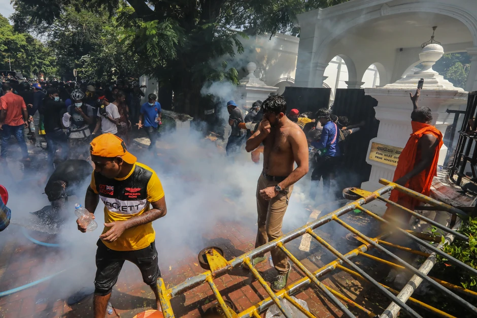 Protesti u Šri Lanki 