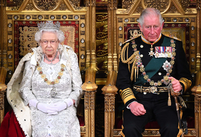 Elżbieta II i książę Karol