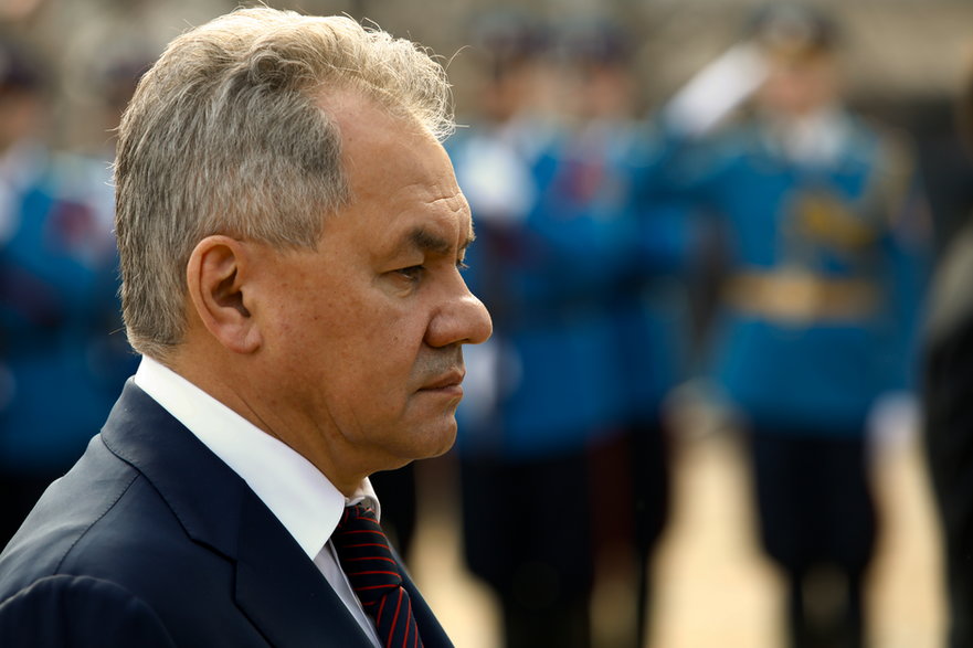 Rosyjski minister obrony Siergiej Szojgu