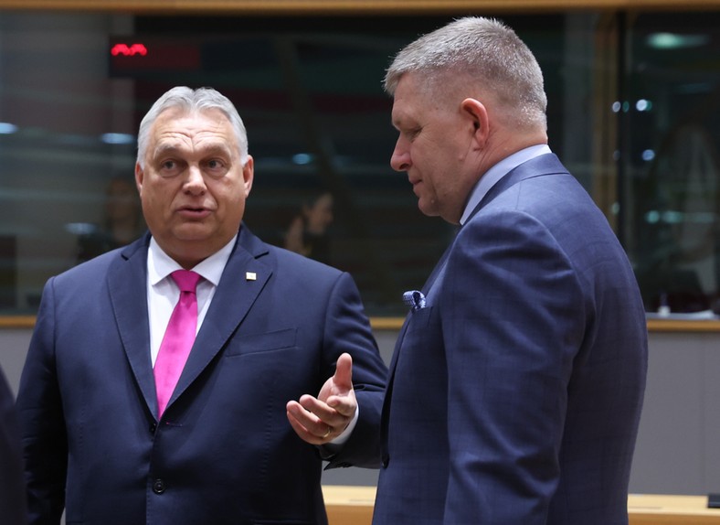 Presidents of Hungary and Slovakia: Viktor Orban and Robert Figo