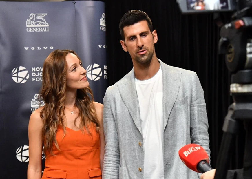 Novak i Jelena Đoković  (foto: Milan Ilić)