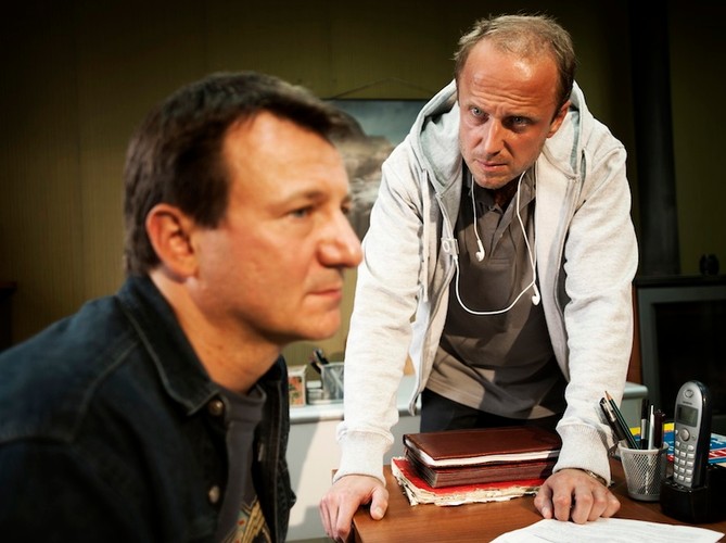 Robert Więckiewicz i Łukasz Simlat