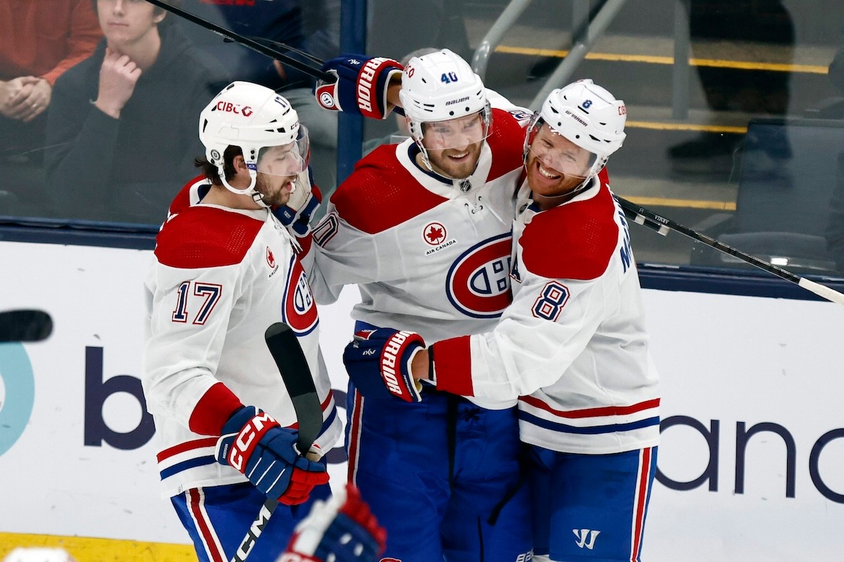 Zápas NHL: Columbus Blue Jackets - Montreal Canadiens.