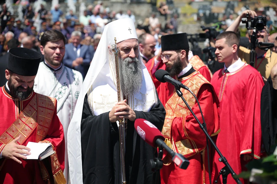 Bratunac litija patrijarh Porfirije