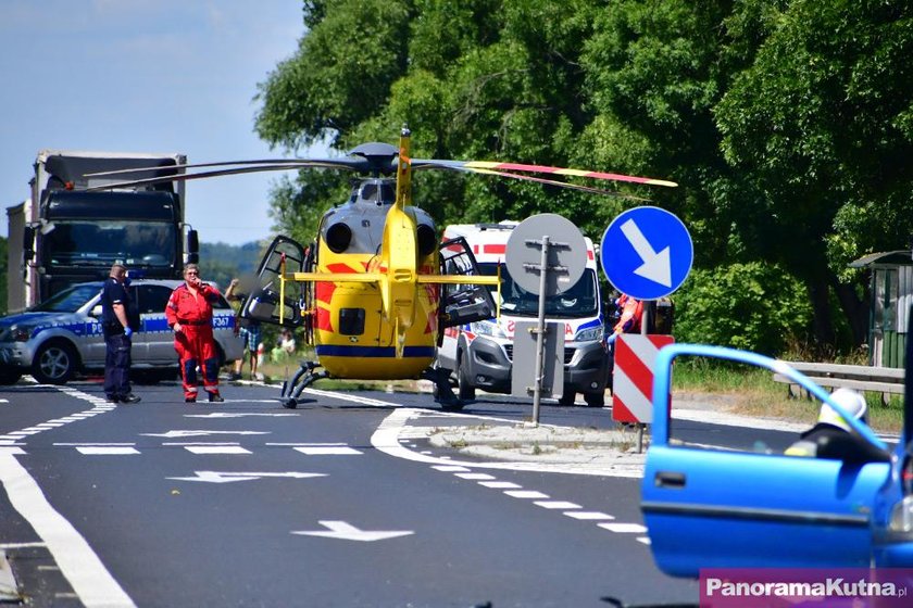 Makabryczny wypadek. 77-latek zderzył się z motocyklistą. Obaj nie żyją