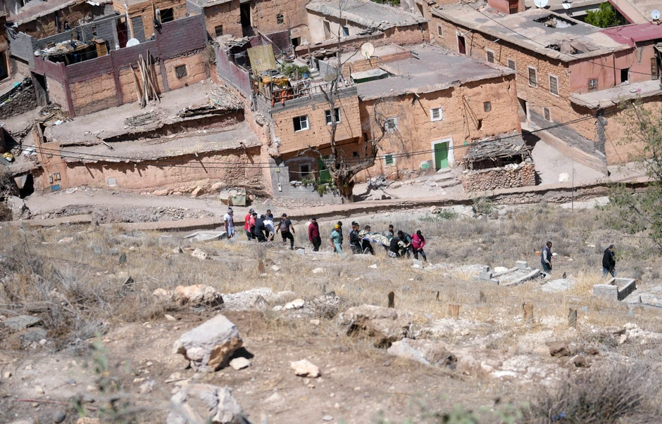 Potres u Maroku - selo Mulaj Brahim kod Marakeša