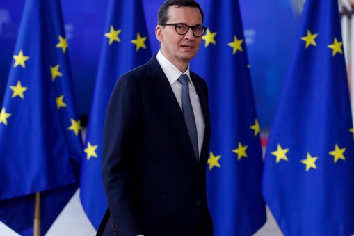 Mateusz Morawiecki w Brukseli