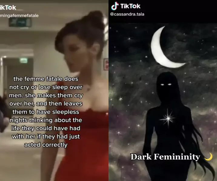 &quot;Femme fatale nie płacze za mężczyzną&quot; - czytamy. &quot;Sprawia, że to on płacze za nią w bezsenne noce&quot; - pisze jedna ze zwolenniczek trendu / TikTok