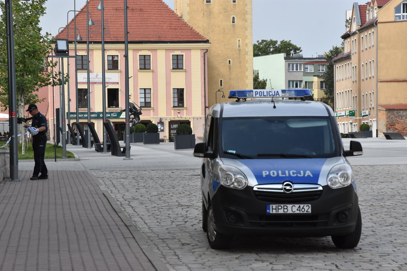 Akcja pirotechników w Lubinie