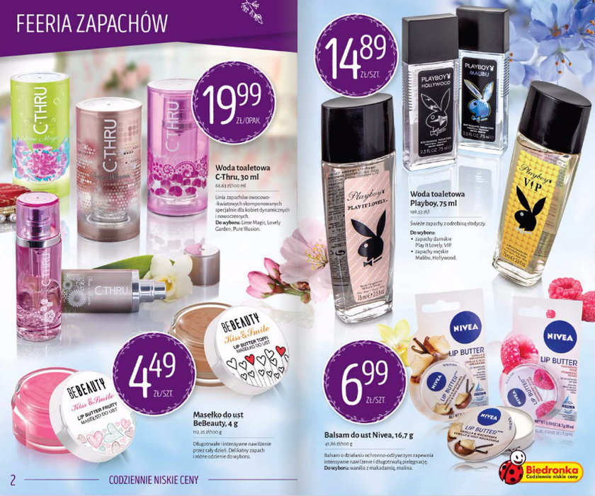 Perfumy w supermarketach