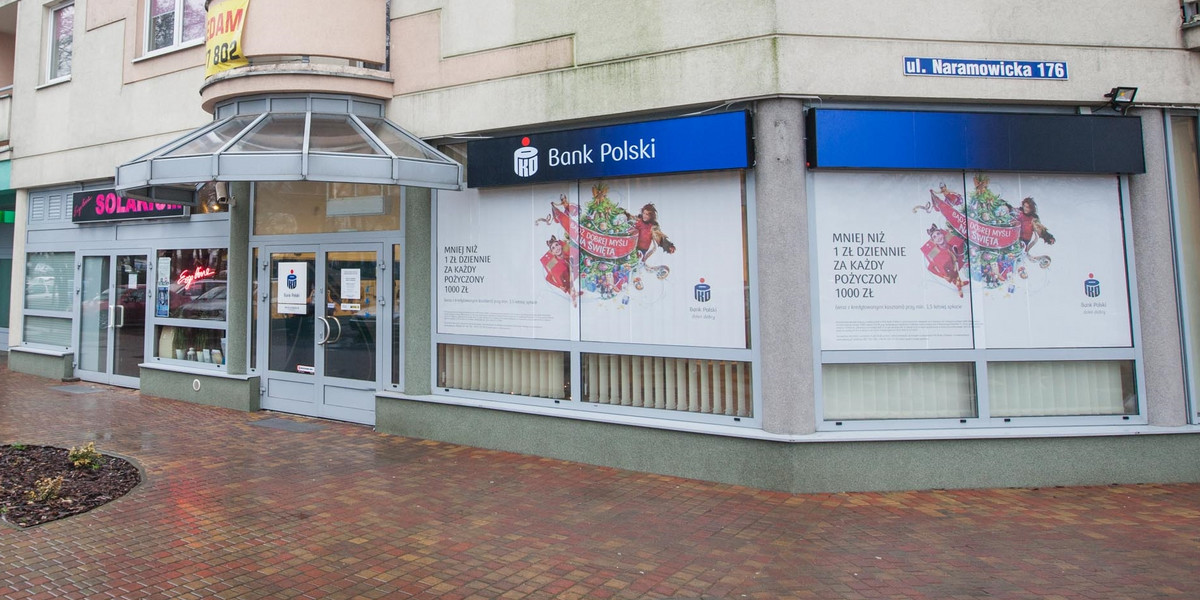 Bank na który napadł były prokurator