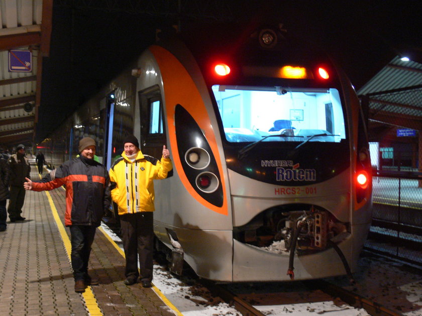 Ukraińskie "Pendolino" wjeżdża do Polski