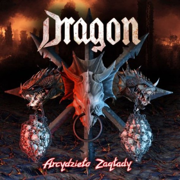 Dragon – "Arcydzieło zagłady" (okładka płyty)