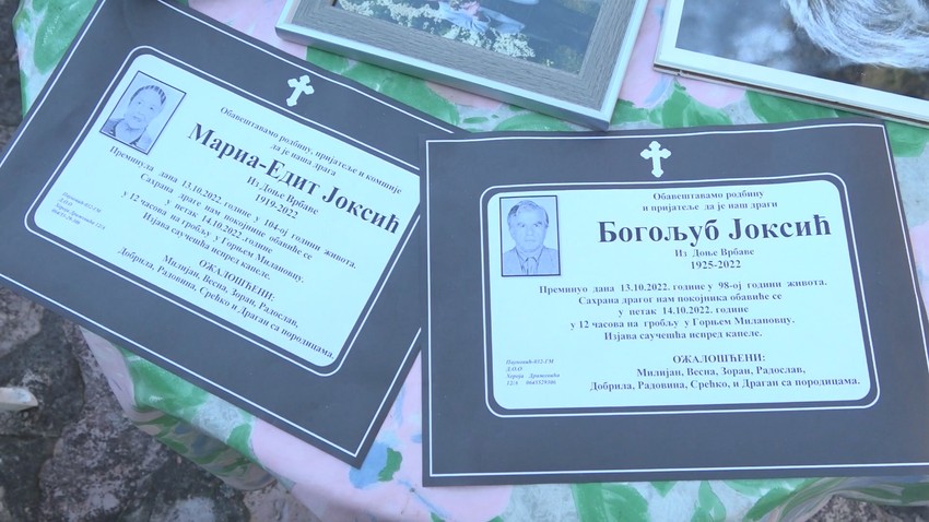 Joskovići su preminuli u razmaku od samo nekoliko sati