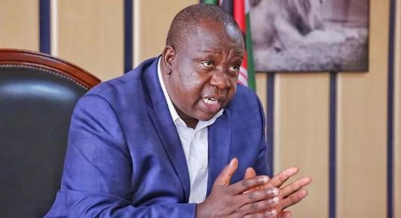 Former Interior Cabinet Secretary Fred Matiang'i 