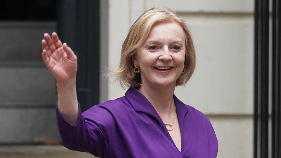 Brytyjska premier Liz Truss