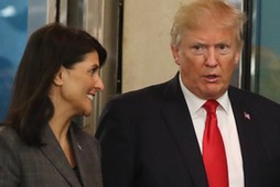 Nikki Haley i Donald Trump