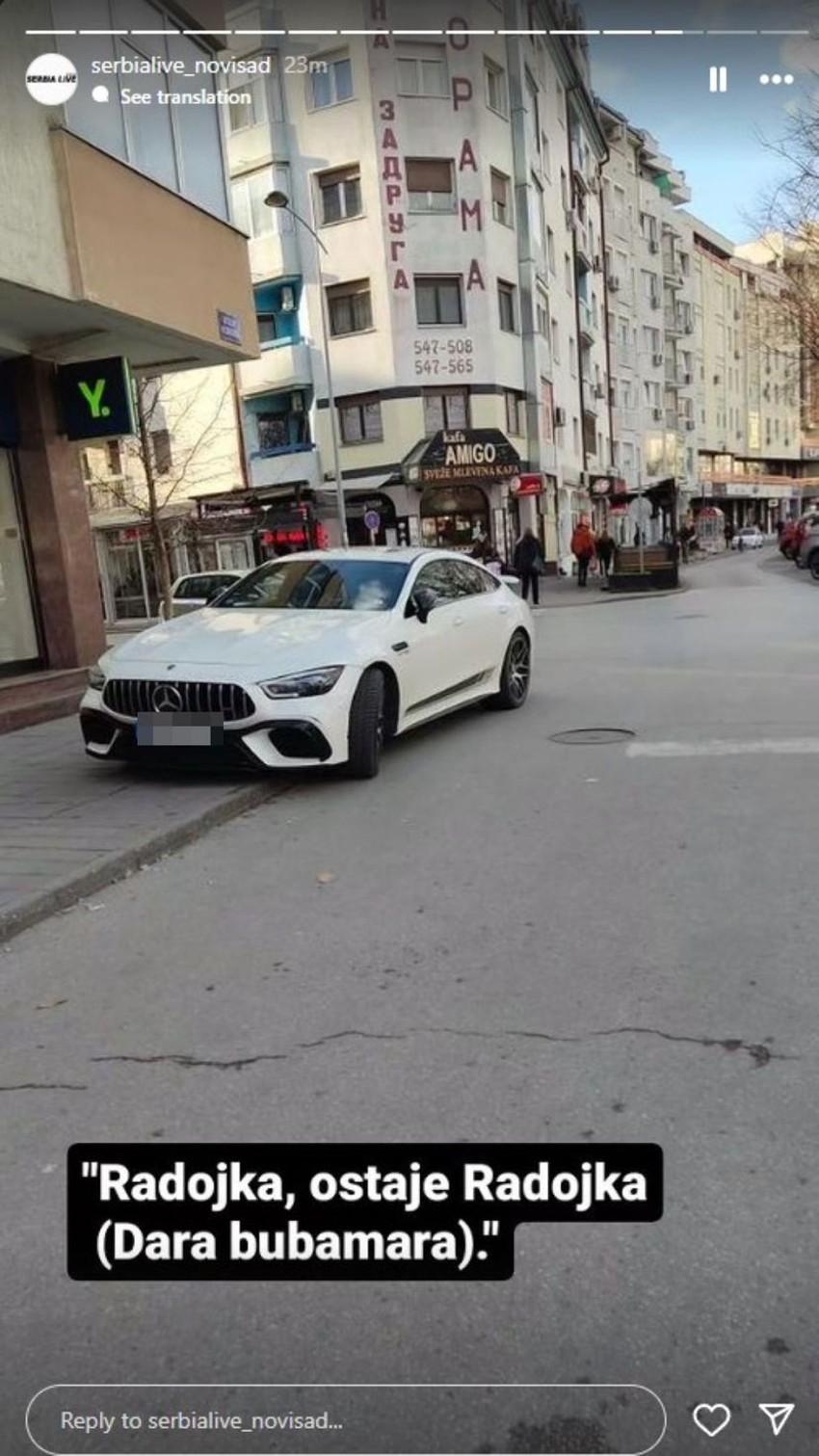 Bahato parkiranje Dare Bubamare