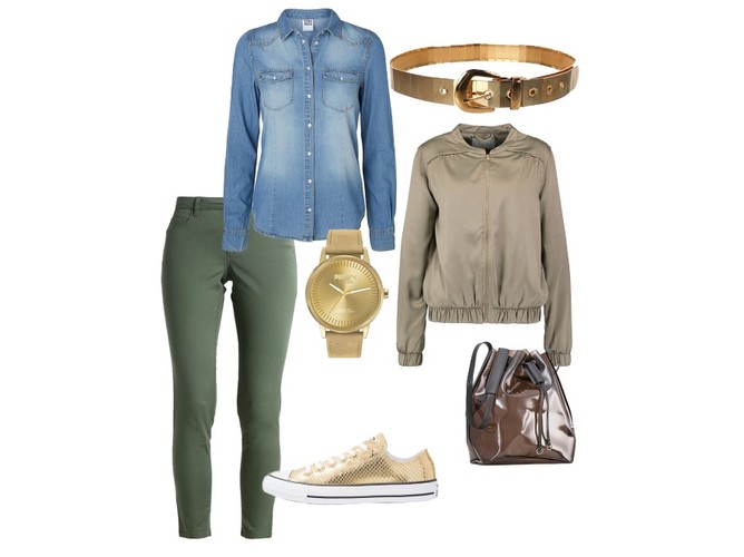 STYLIZACJE ze złotymi butami