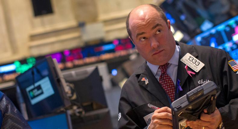 A trader works on the floor of the New York Stock Exchange January 6, 2014. REUTERS/Brendan McDermid