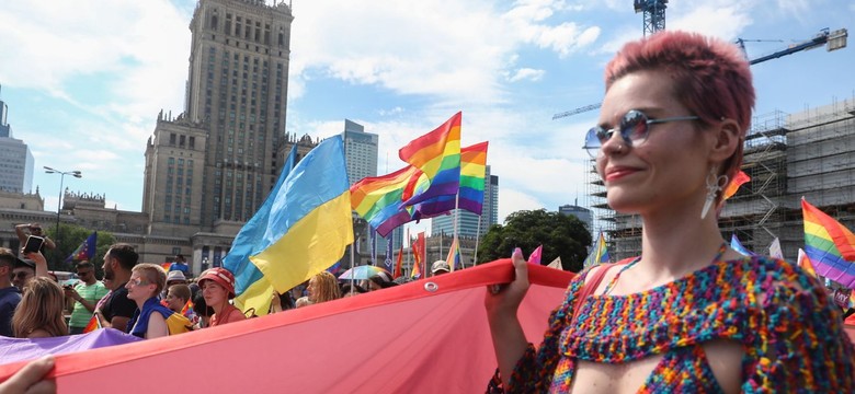 Parada Równości w Warszawie połączona z ukraińskim KyivPride. ZDJĘCIA