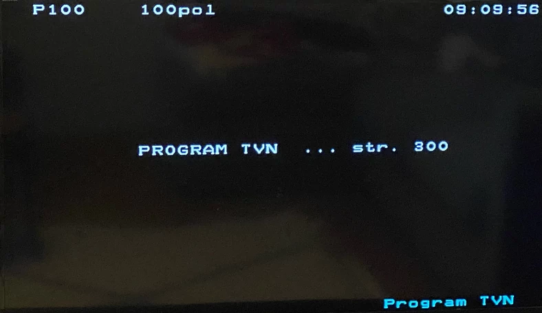 Obecnie teletekst TVN to tylko program telewizyjny