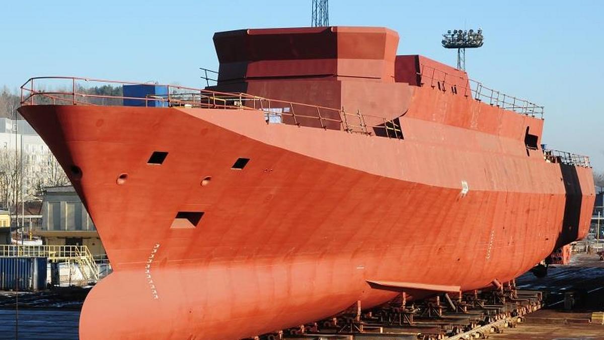 ORP Ślązak budowa stocznia marynarka