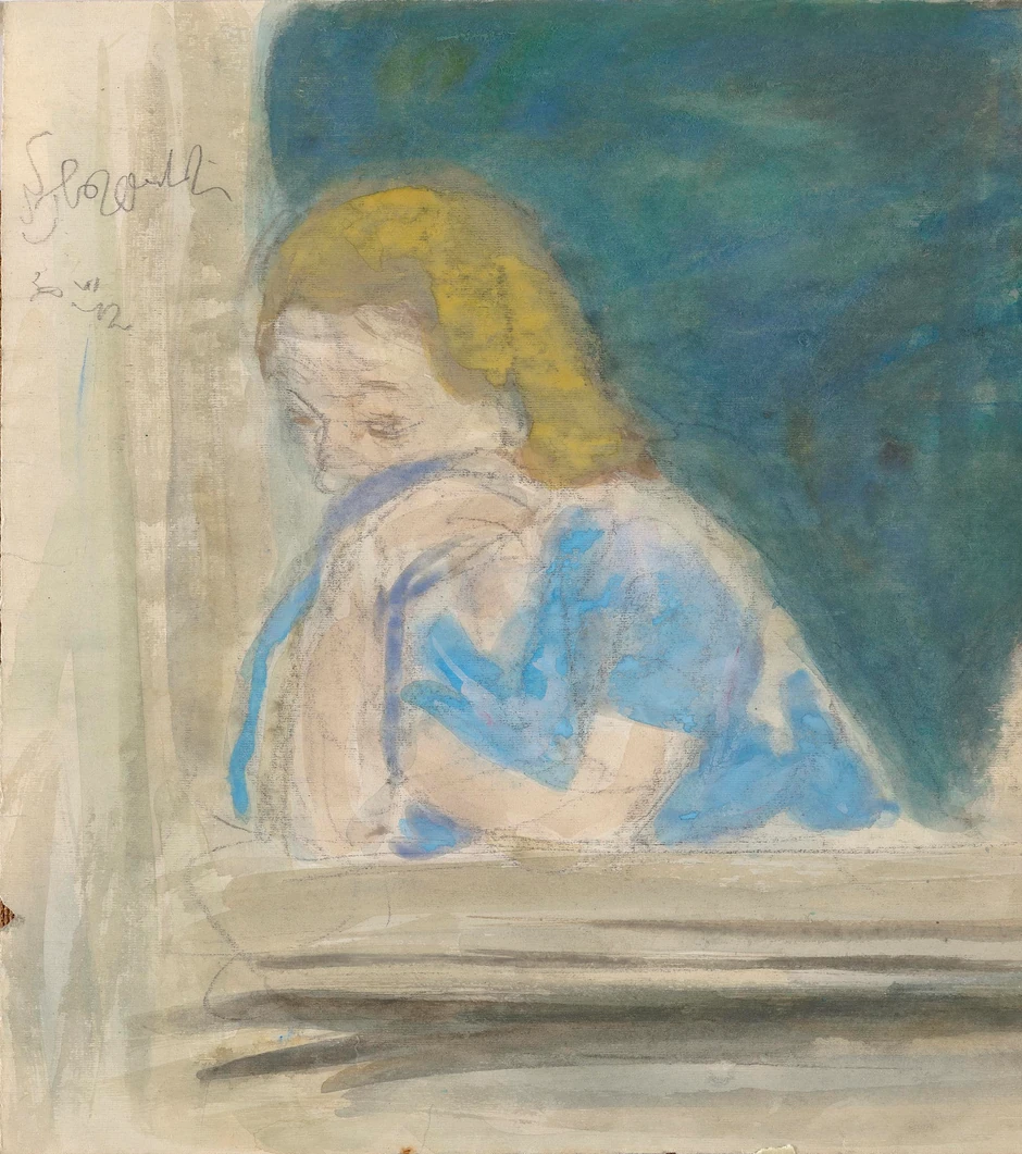 Nedeljko Gvozdenović, Žena na prozoru, 1942