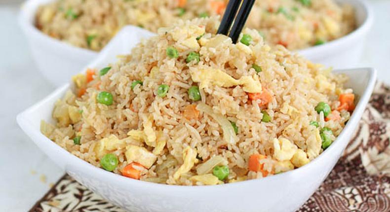 Coconut fried rice