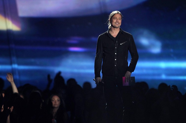 Brad Pitt na MTV Movie Awards