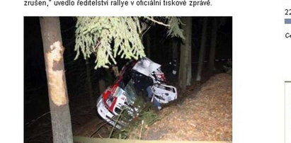 Tragedia na rajdzie. Zginął kierowca