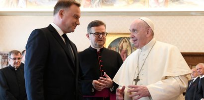 Andrzej Duda z wizytą u papieża Franciszka