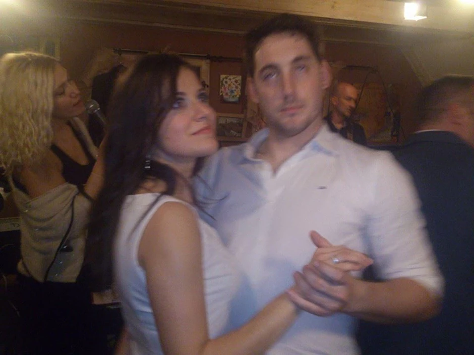 Petar Strugar sa bivšom suprugom