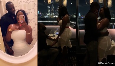 Princess Shyngle’s boyfriend proposes to her in America with an expensive ring (watch)