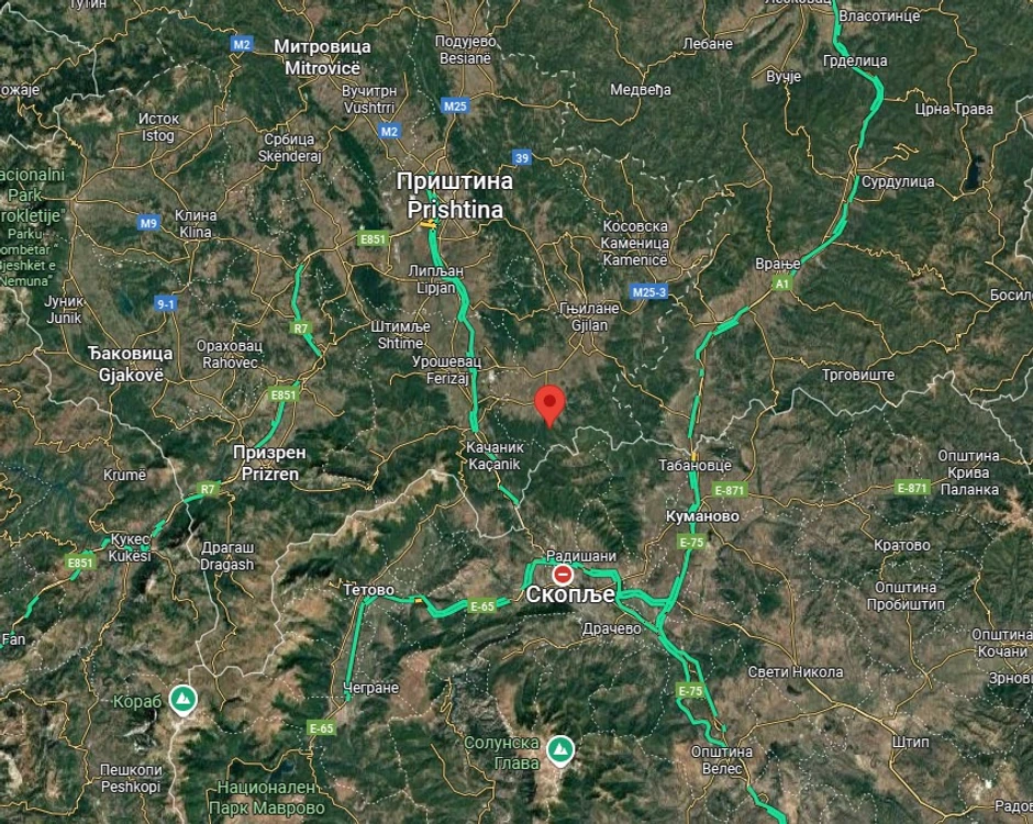 Zemljotres pogodio Kačanik