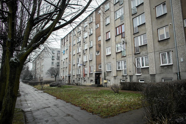 Blok, w którym mieszkał Mariusz Trynkiewicz