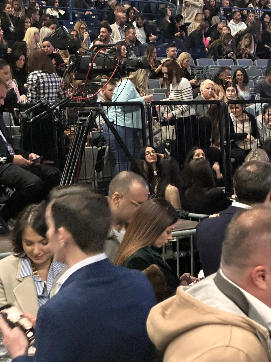 Ana Sević i Danijel na koncertu Dino Merlina