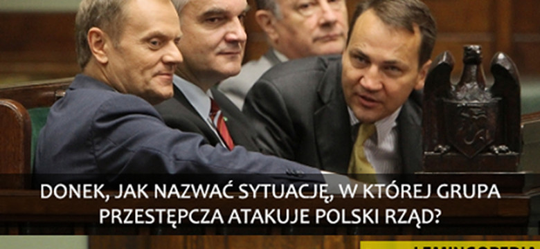 Sikorski sypie dowcipami w Sejmie. MEMY DNIA