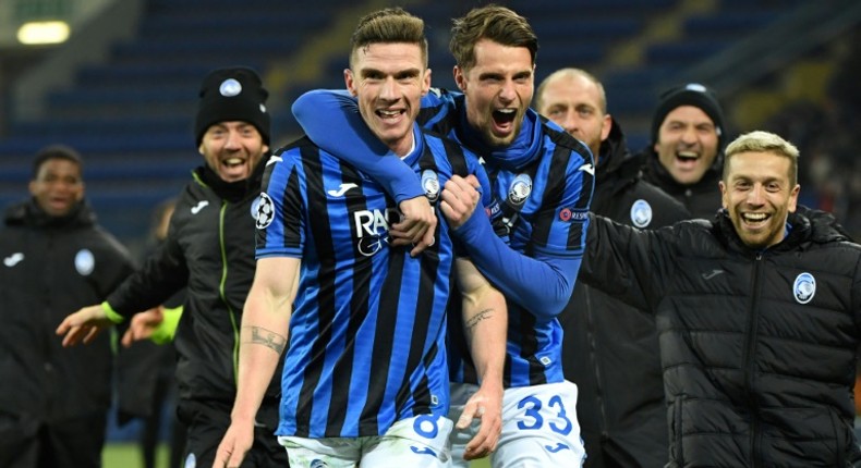 Atalanta are through to the Champions League last 16 on their tournament debut.