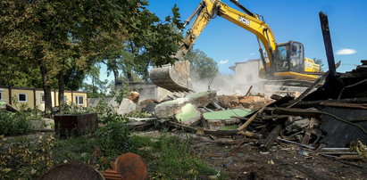 Wielka demolka w Egzotarium w Sosnowcu