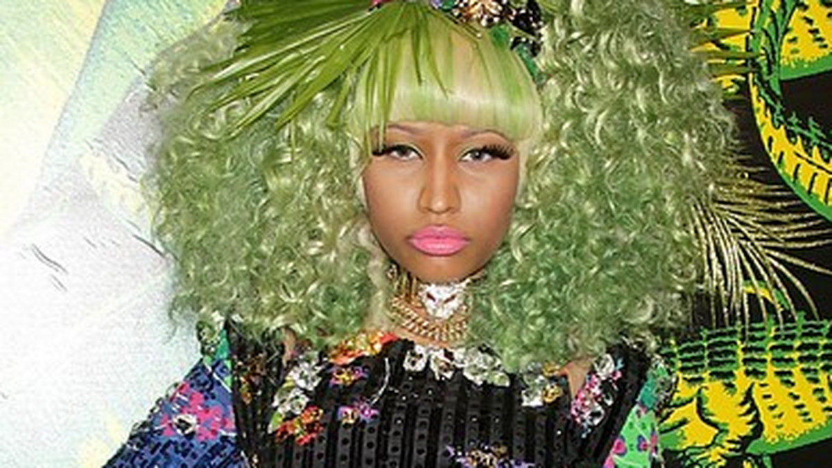 Nicki Minaj na imprezie Versace for HM w Nowym Jorku (fot. Agencja BE&W)