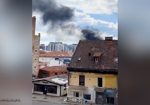 Požar u centru Beograda