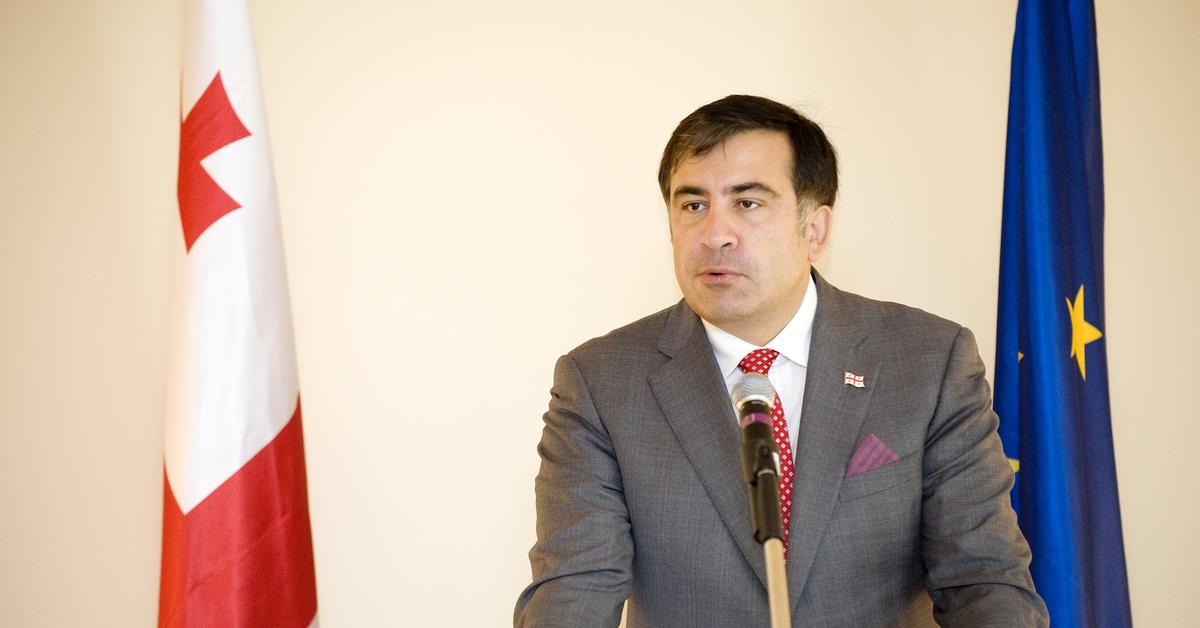 Saakashvili a écrit une lettre à Macron.  « Je meurs »
