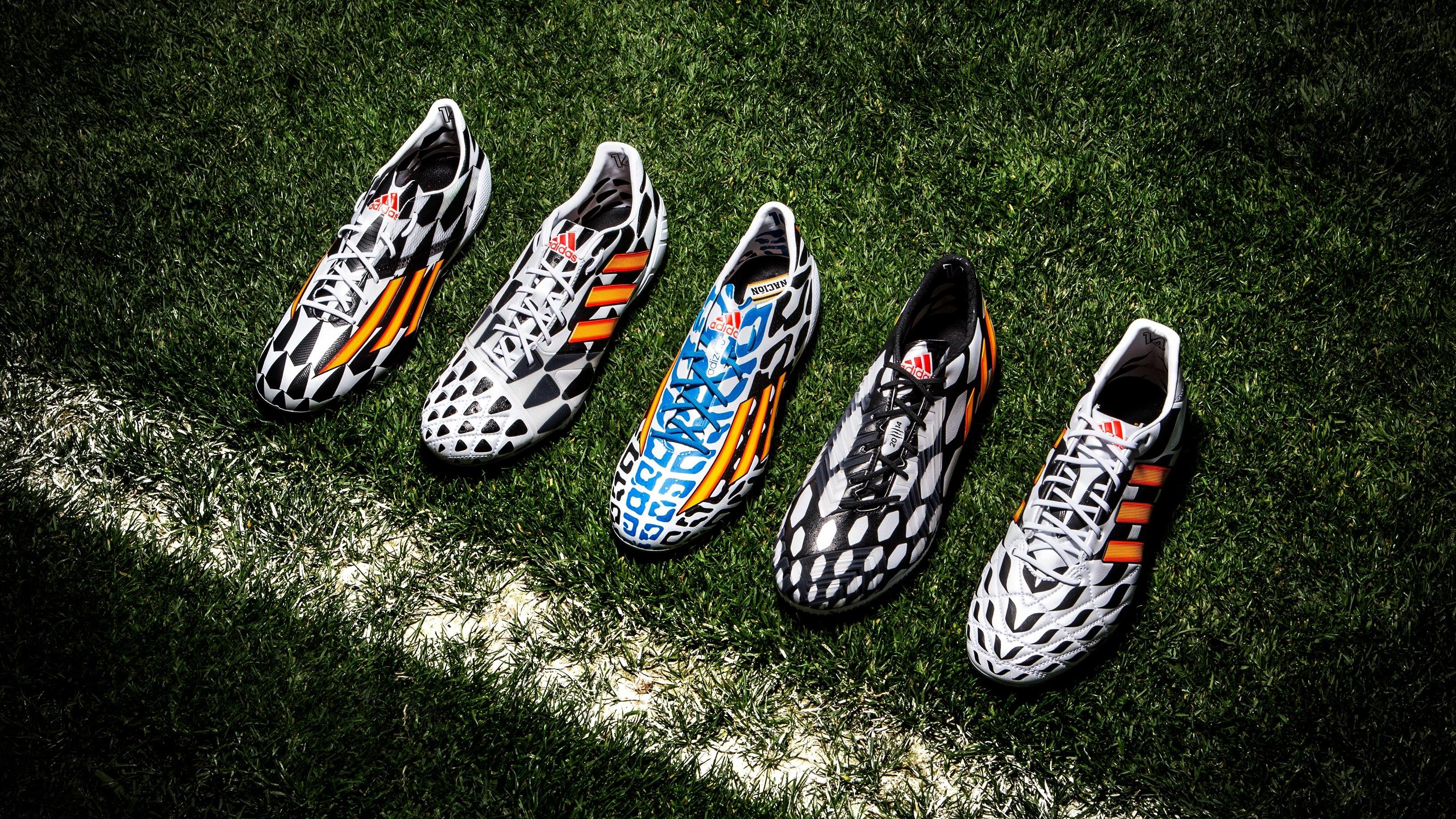 Piłkarze gotowi na bitwę - Adidas prezentuje kolekcję butów na MŚ -  Przegląd Sportowy